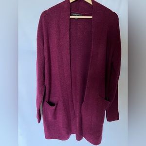 Banana republic cardigan burgundy S